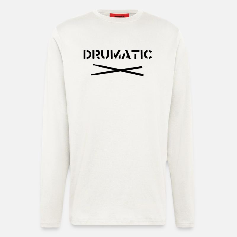 Drumatic - Langarmshirt - made by SPREAD  - OFF WHITE