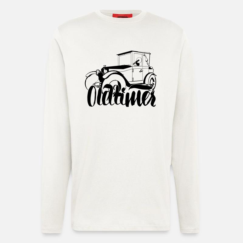 Oldtimer - Langarmshirt - made by SPREAD  - OFF WHITE