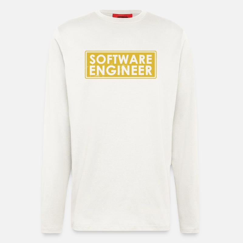 Software Engineer - Longsleeve - made by SPREAD  - OFF WHITE