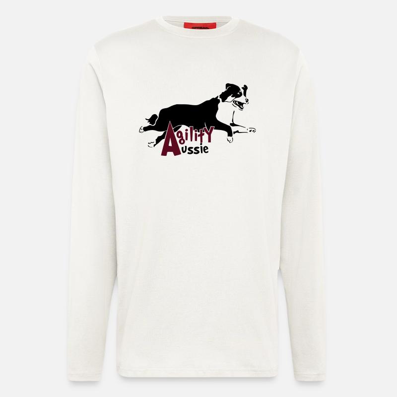 Agility Aussie - Langarmshirt - made by SPREAD  - OFF WHITE