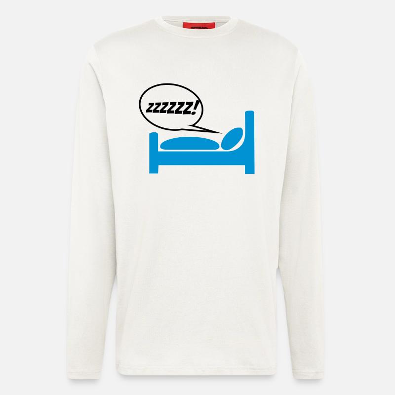 schnarchen - Langarmshirt - made by SPREAD  - OFF WHITE
