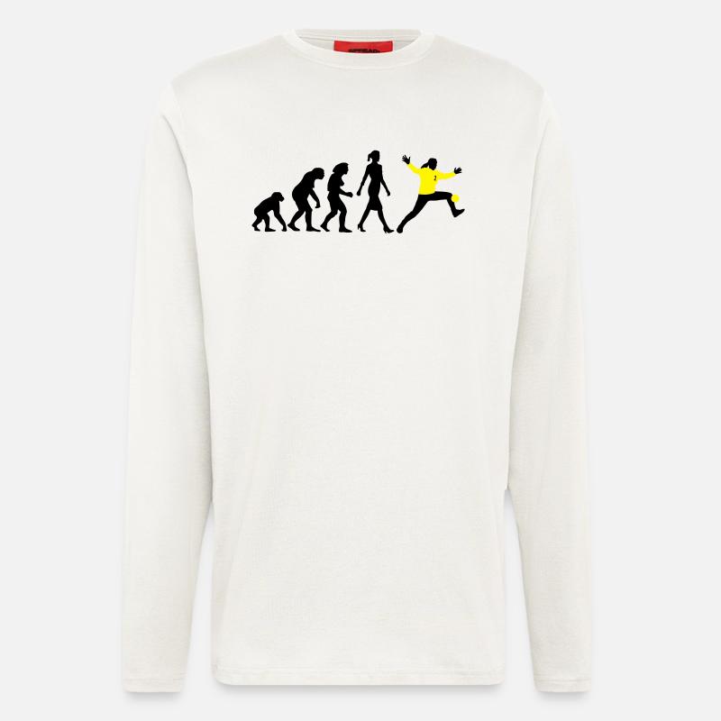 Evolution Handball Torhueterin - Langarmshirt - made by SPREAD  - OFF WHITE