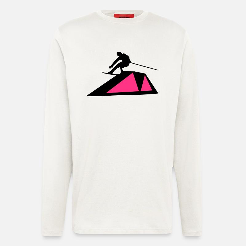 Wakeboarder/Wakeboard - Langarmshirt - made by SPREAD  - OFF WHITE