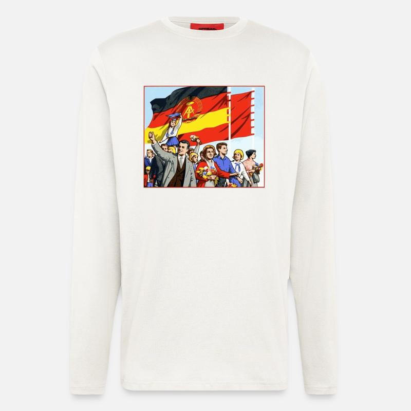 DDR parade - Longsleeve - made by SPREAD  - OFF WHITE