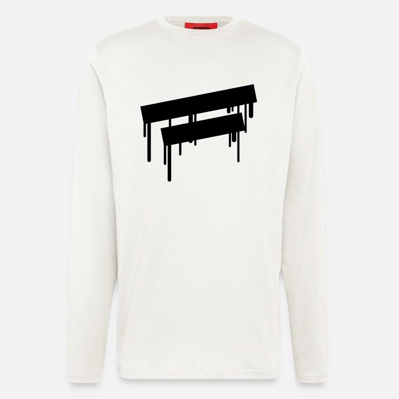 2_empty_graffiti_frames - Longsleeve - made by SPREAD  - OFF WHITE