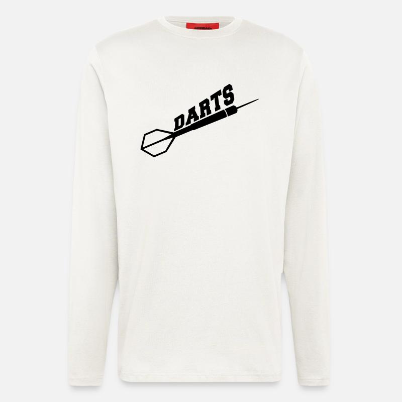 Darts Design - Langarmshirt - made by SPREAD  - OFF WHITE
