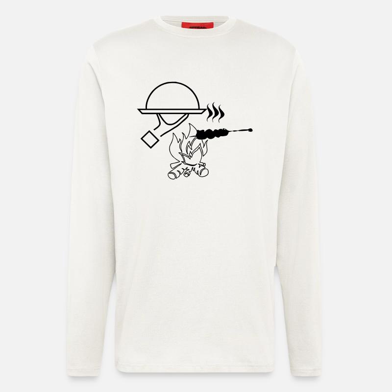 Grill - Langarmshirt - made by SPREAD  - OFF WHITE