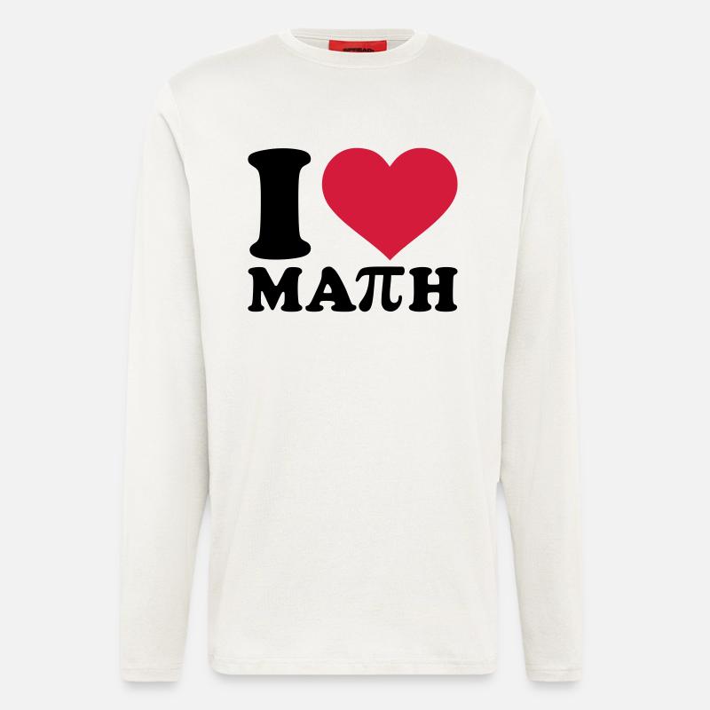 Mathe - Langarmshirt - made by SPREAD  - OFF WHITE