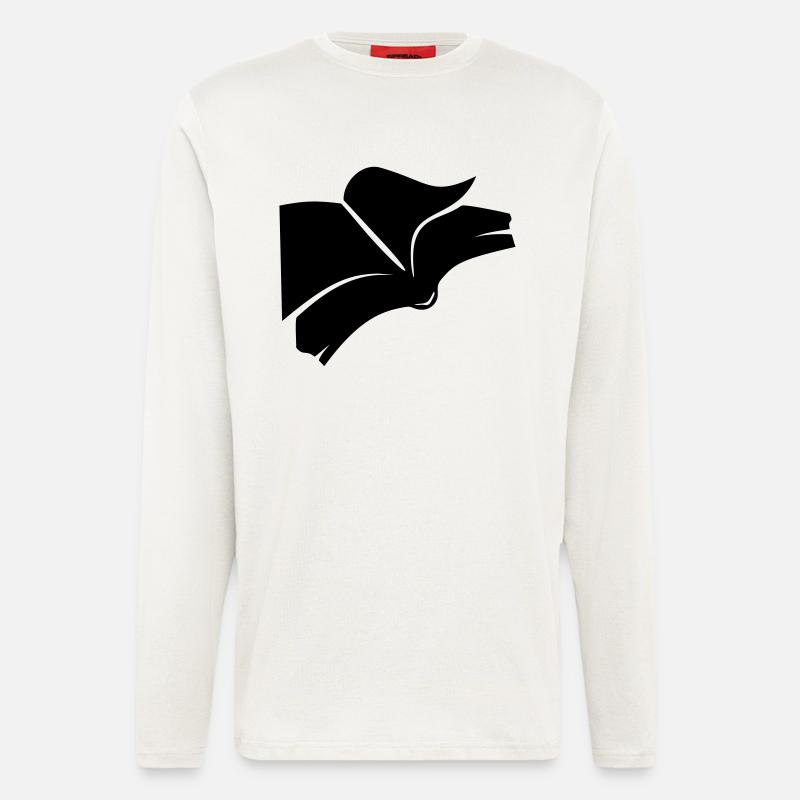 buch - Langarmshirt - made by SPREAD  - OFF WHITE
