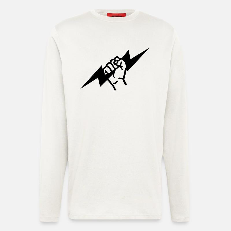Blitz - Langarmshirt - made by SPREAD - OFF WHITE