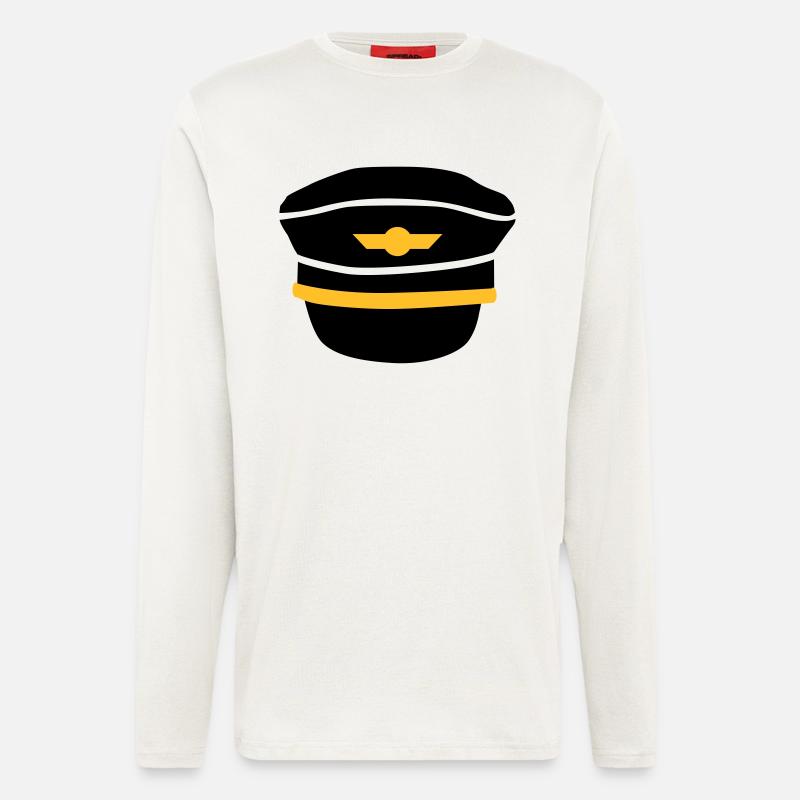 Pilot - Langarmshirt - made by SPREAD  - OFF WHITE