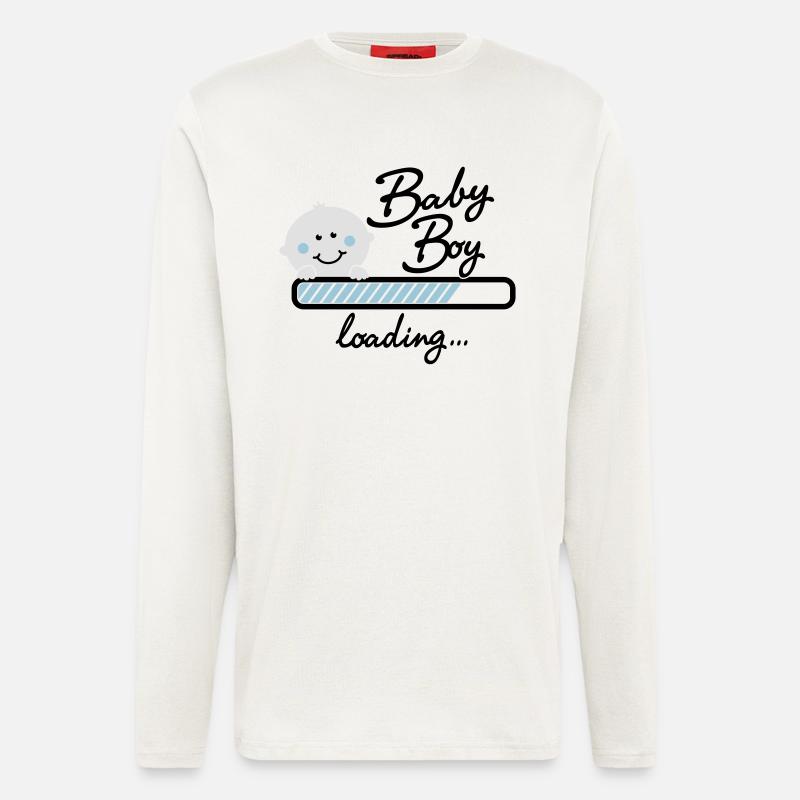 Baby Boy loading... - Langarmshirt - made by SPREAD  - OFF WHITE