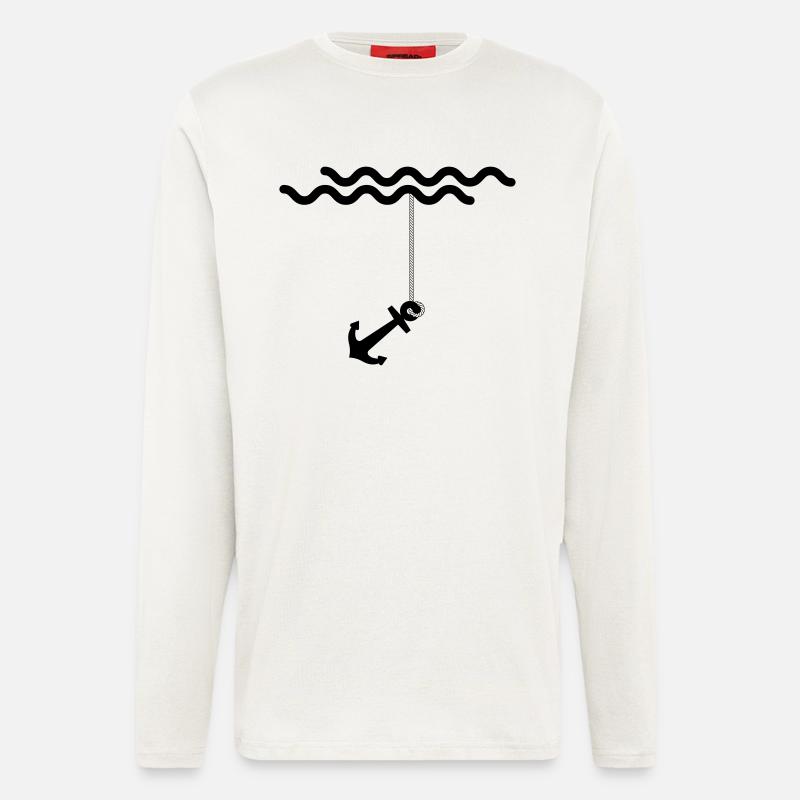 Anker - Langarmshirt - made by SPREAD  - OFF WHITE