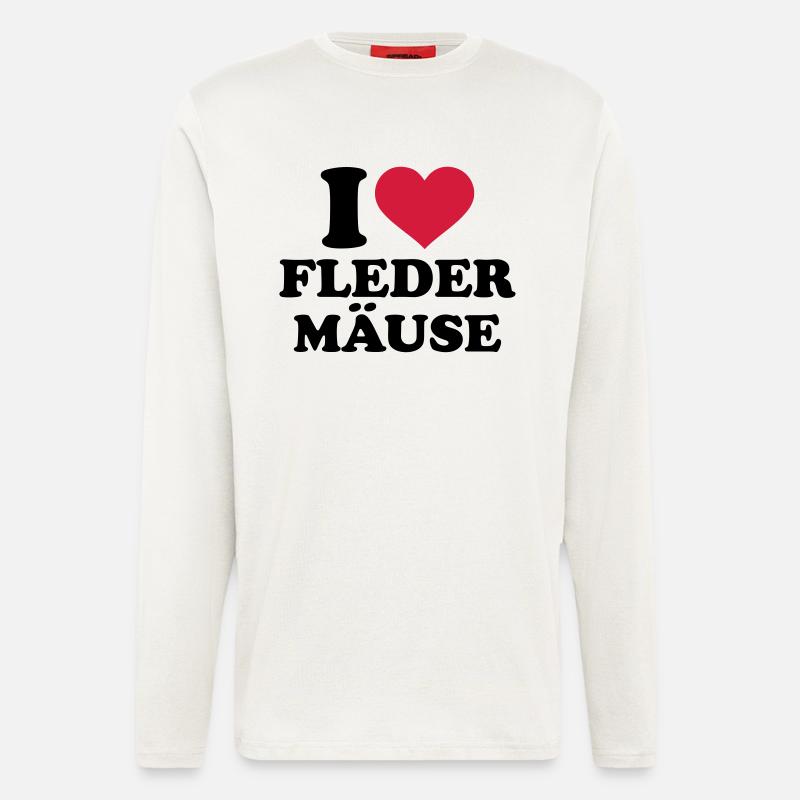 Fledermaus - Langarmshirt - made by SPREAD  - OFF WHITE