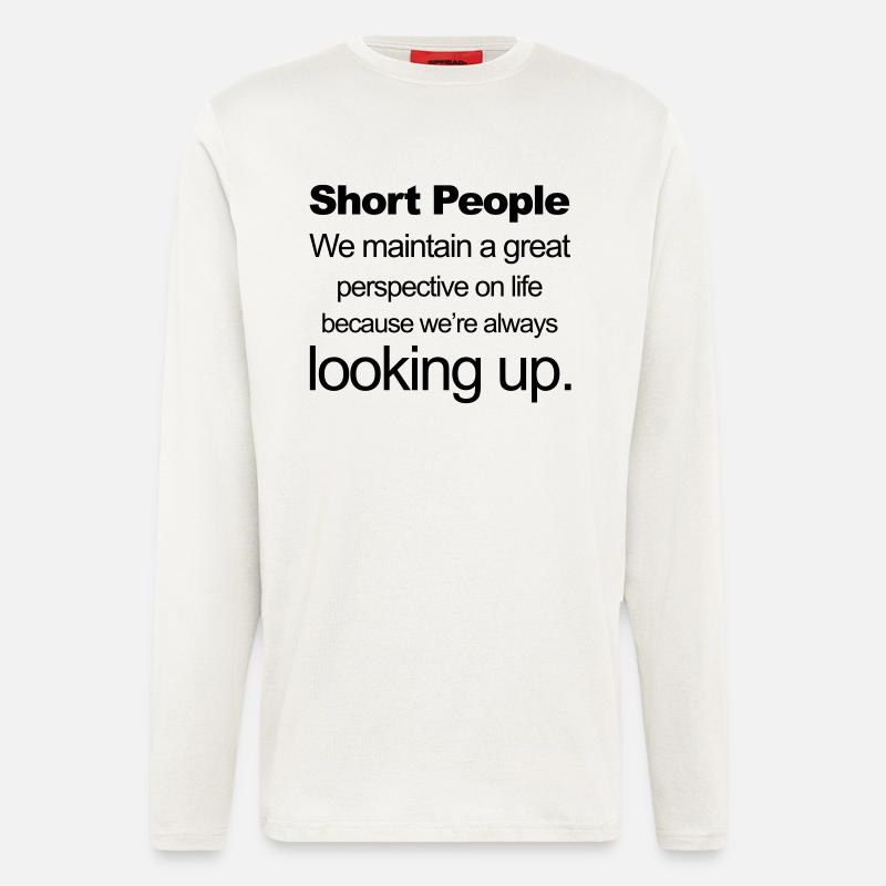 Short People - Langarmshirt - made by SPREAD - OFF WHITE