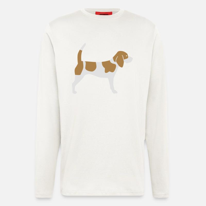Beagle - Langarmshirt - made by SPREAD  - OFF WHITE