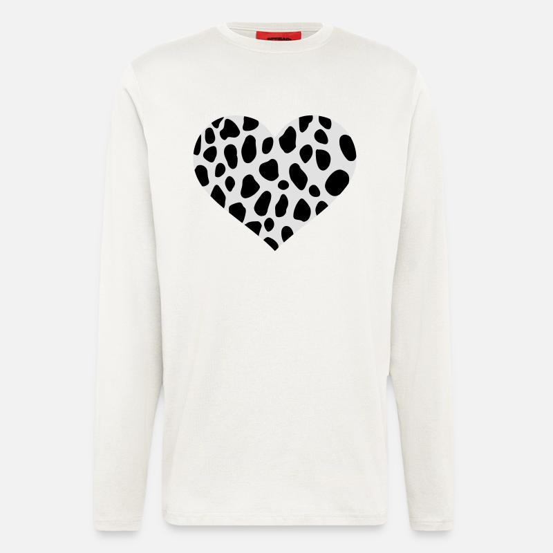 Dalmatian - Longsleeve - made by SPREAD  - OFF WHITE