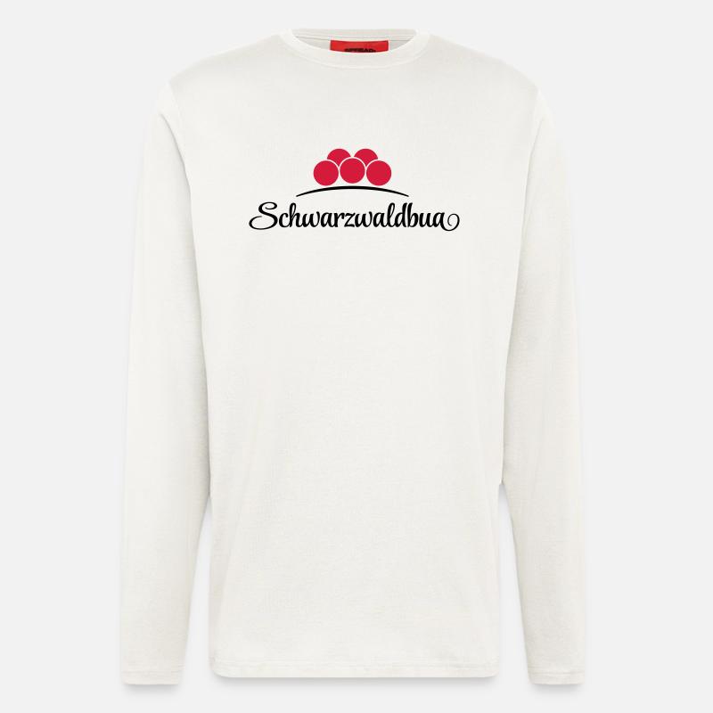 Schwarzwaldbua - Langarmshirt - made by SPREAD  - OFF WHITE