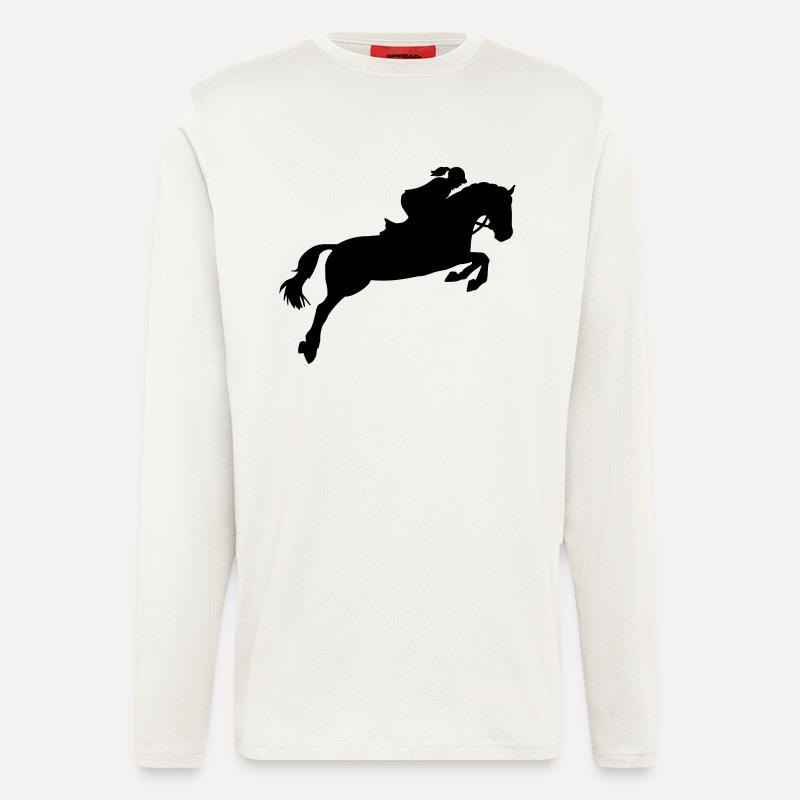 Springreiten - Langarmshirt - made by SPREAD  - OFF WHITE