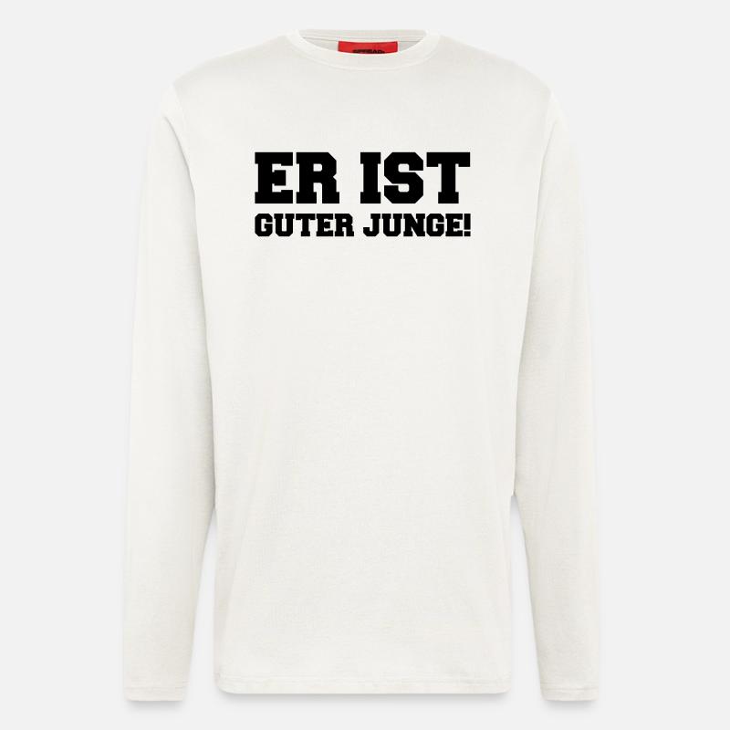 guter_junge_01 - Langarmshirt - made by SPREAD  - OFF WHITE