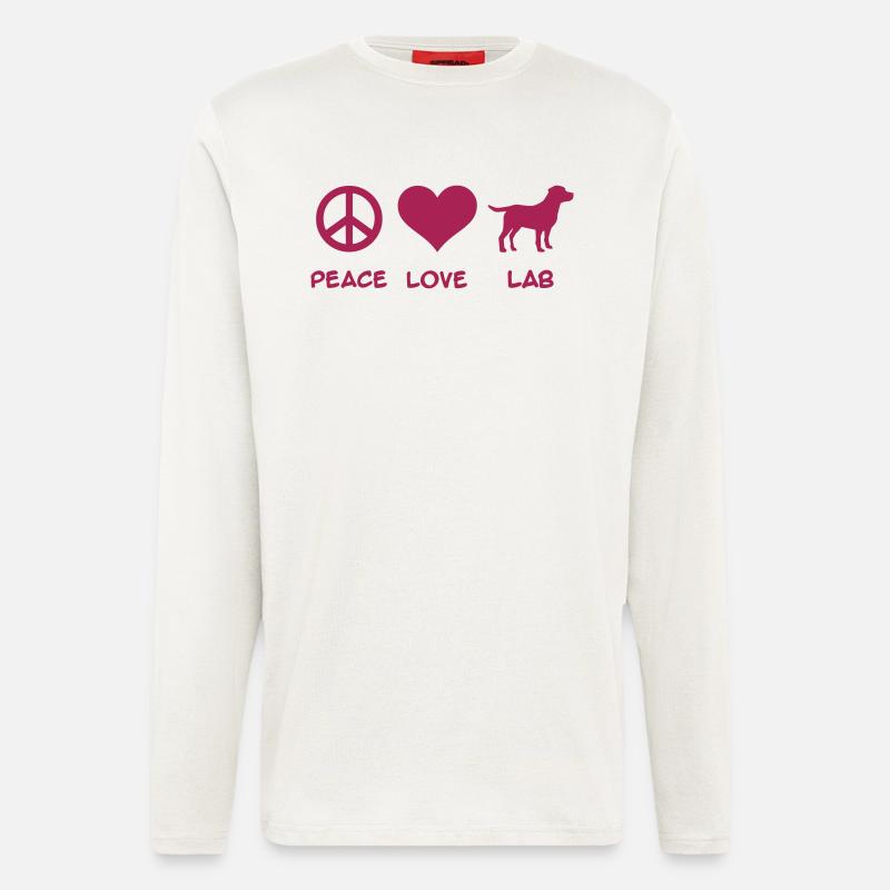 Labrador - Langarmshirt - made by SPREAD  - OFF WHITE
