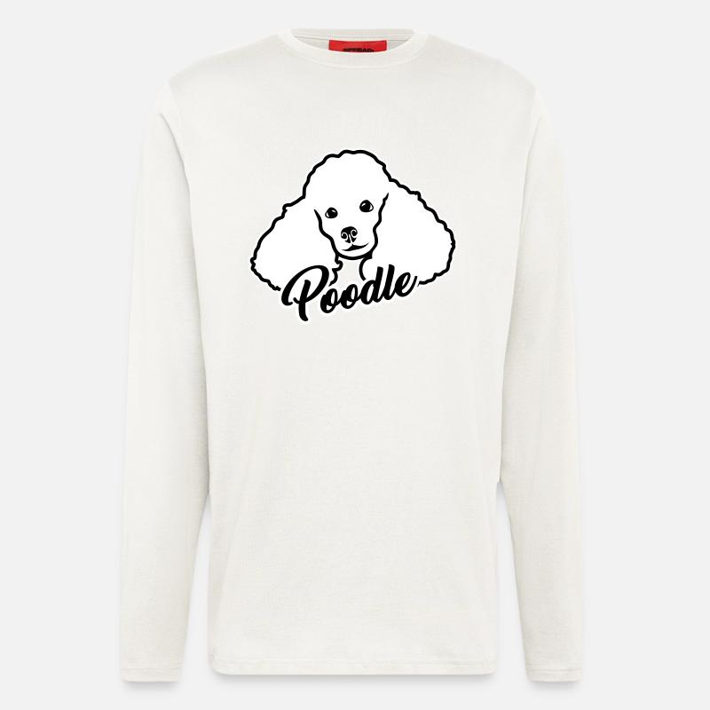 Poodle - Longsleeve - made by SPREAD  - OFF WHITE