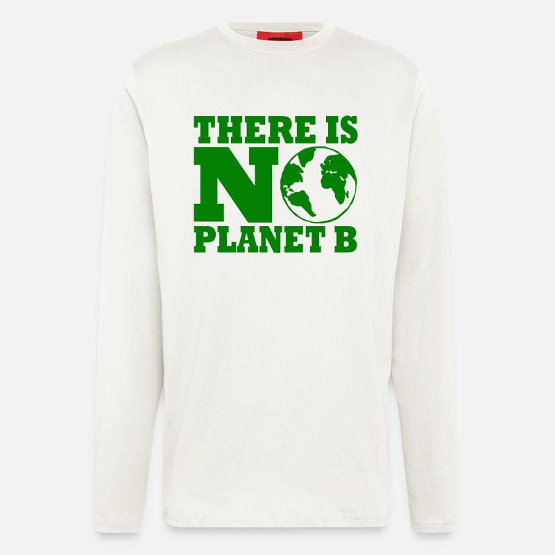 There is no planet B - Longsleeve - made by SPREAD  - OFF WHITE
