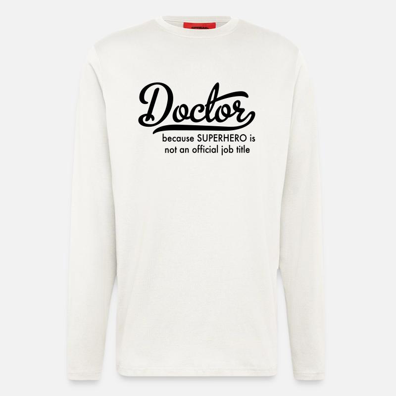 Arzt - Langarmshirt - made by SPREAD  - OFF WHITE
