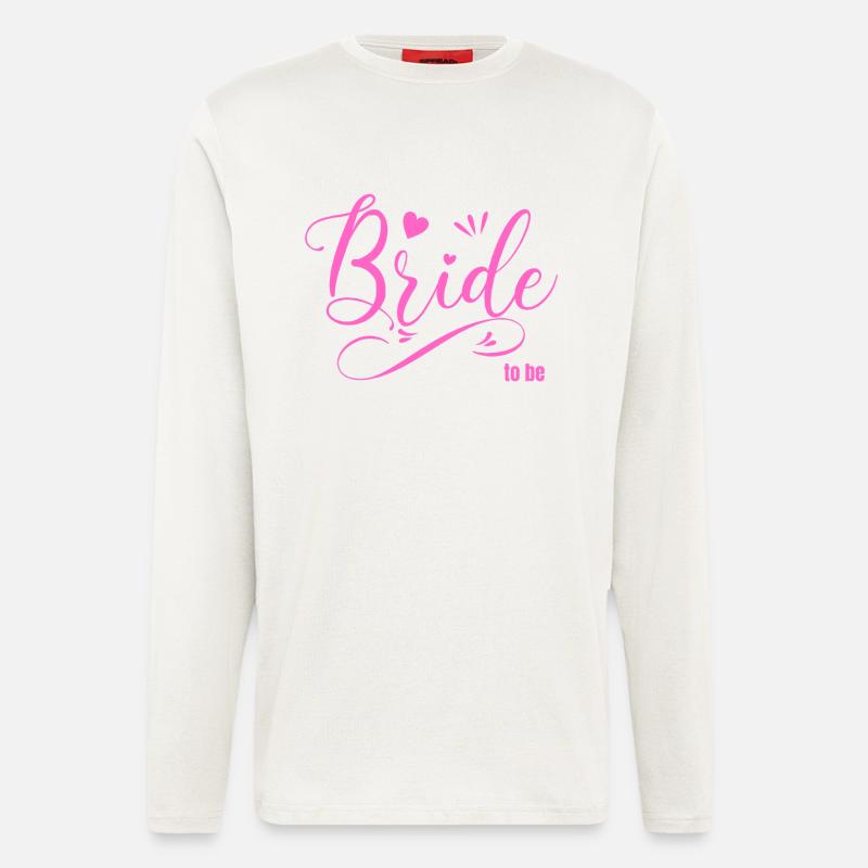 Bride to be - Langarmshirt - made by SPREAD  - OFF WHITE