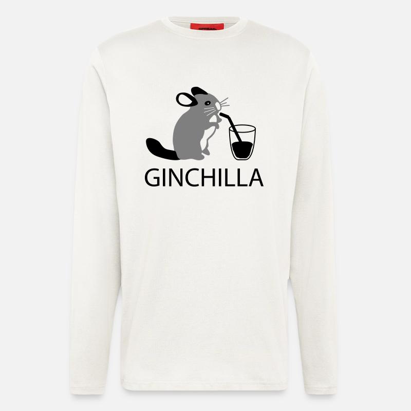 ginchilla - Gin and chilling - Longsleeve - made by SPREAD  - OFF WHITE