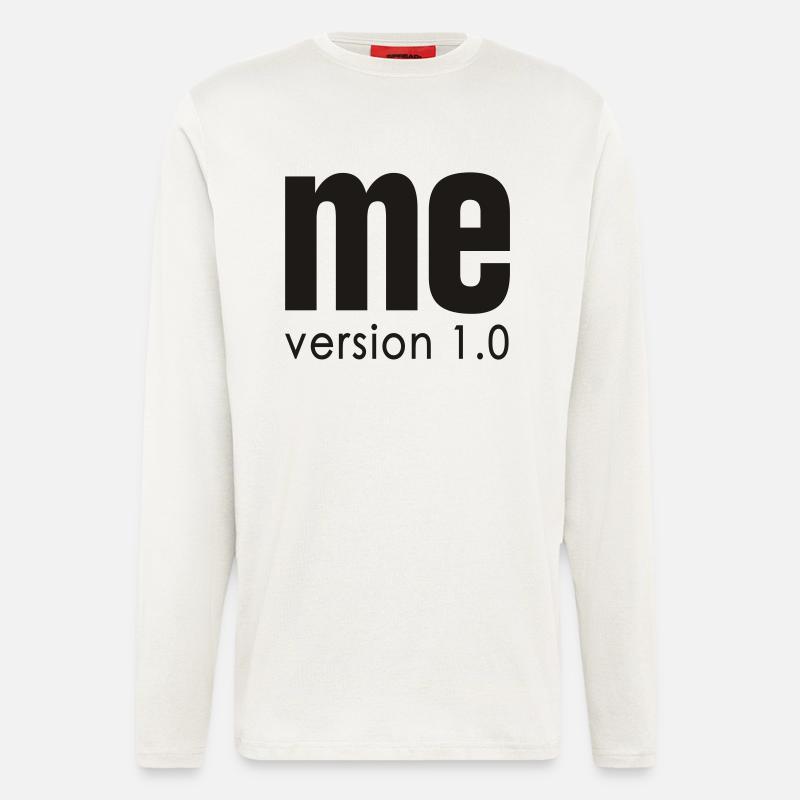 ME version 1.0 NET - Longsleeve - made by SPREAD  - OFF WHITE