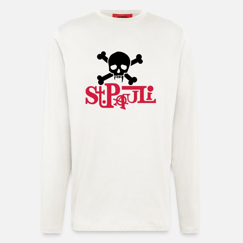 pauli01_2f - Langarmshirt - made by SPREAD  - OFF WHITE