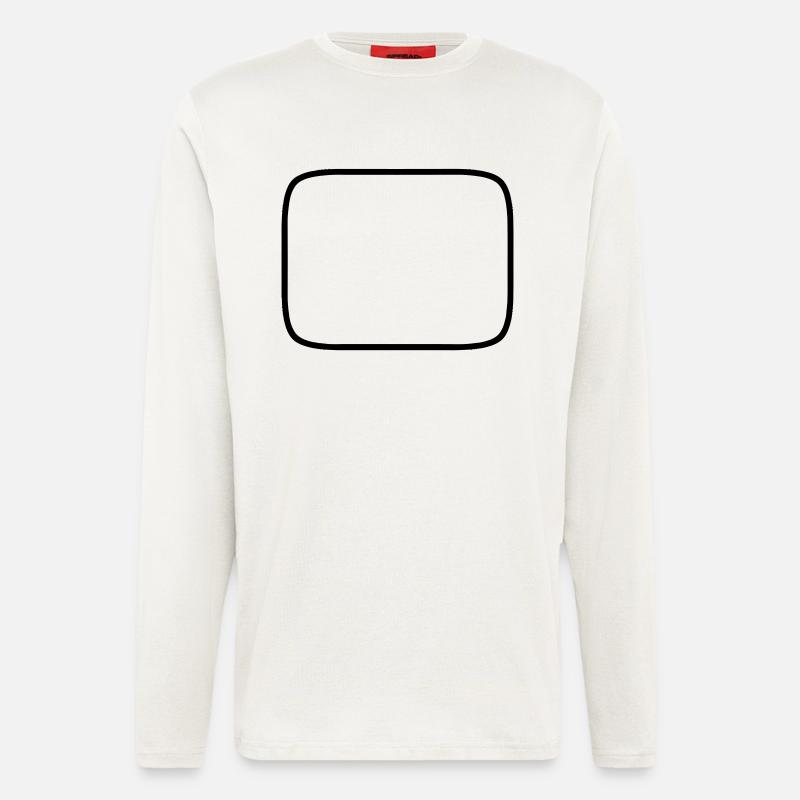 tv_schirm - Langarmshirt - made by SPREAD  - OFF WHITE