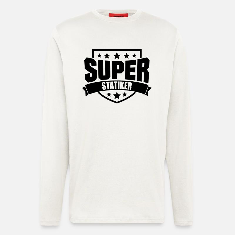 Super Statiker - Langarmshirt - made by SPREAD  - OFF WHITE