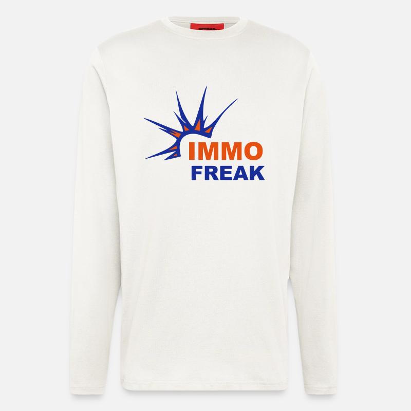 IMMO FREAK - Langarmshirt - made by SPREAD  - OFF WHITE