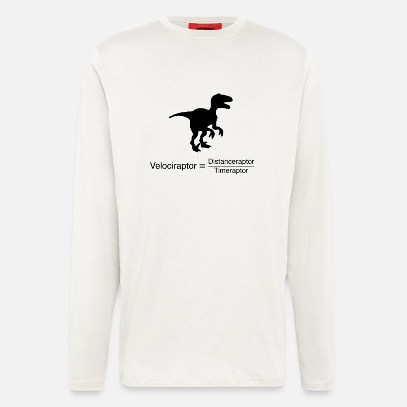 Funny maths equation - Longsleeve - made by SPREAD  - OFF WHITE