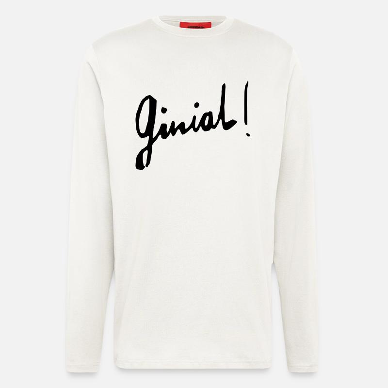 Ginial - Langarmshirt - made by SPREAD  - OFF WHITE