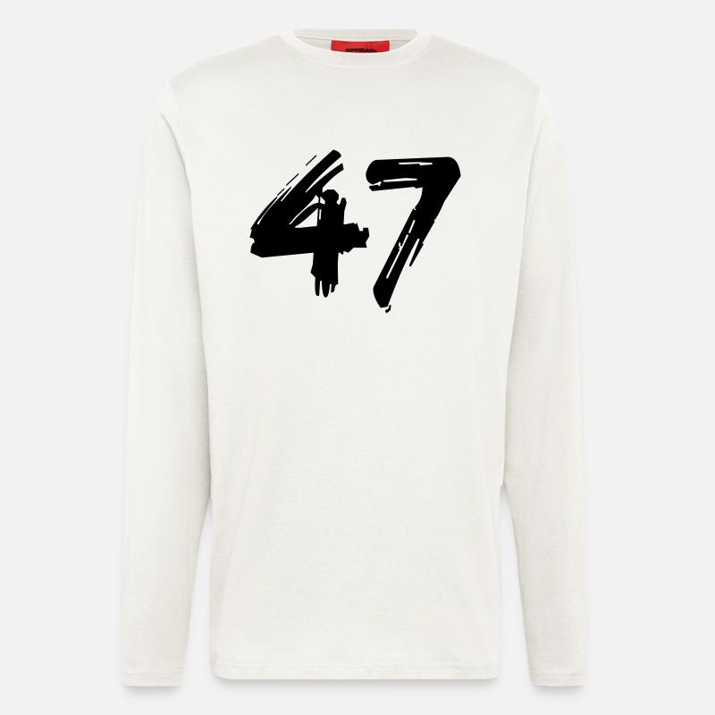 Brushed 47 - Langarmshirt - made by SPREAD  - OFF WHITE