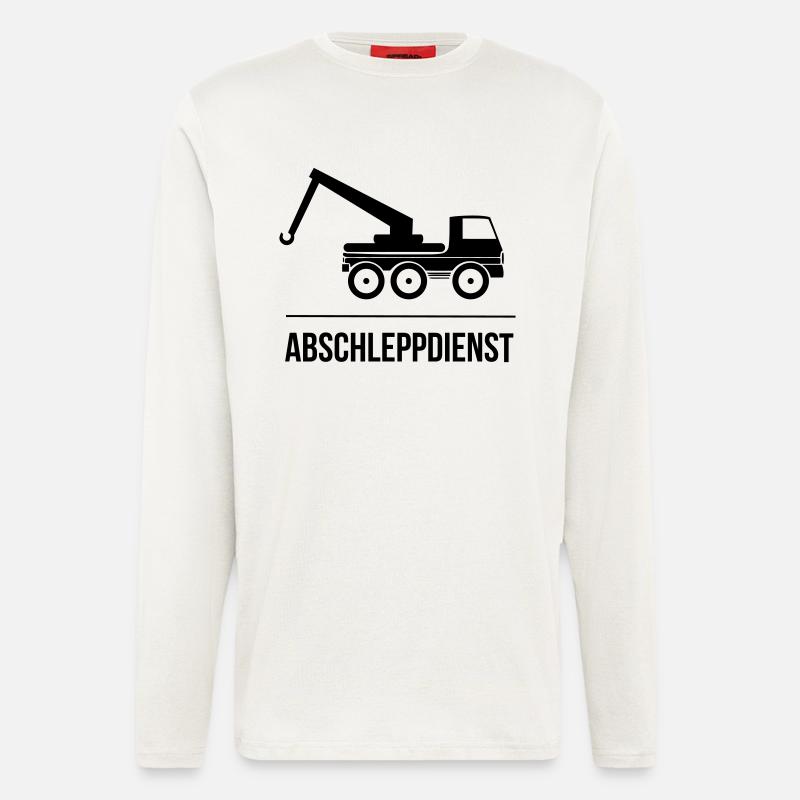 Abschleppdienst - Langarmshirt - made by SPREAD  - OFF WHITE