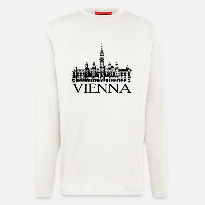 vienna - Langarmshirt - made by SPREAD  - OFF WHITE