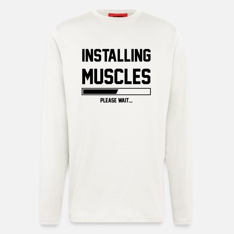 Muscles - Longsleeve - made by SPREAD  - OFF WHITE