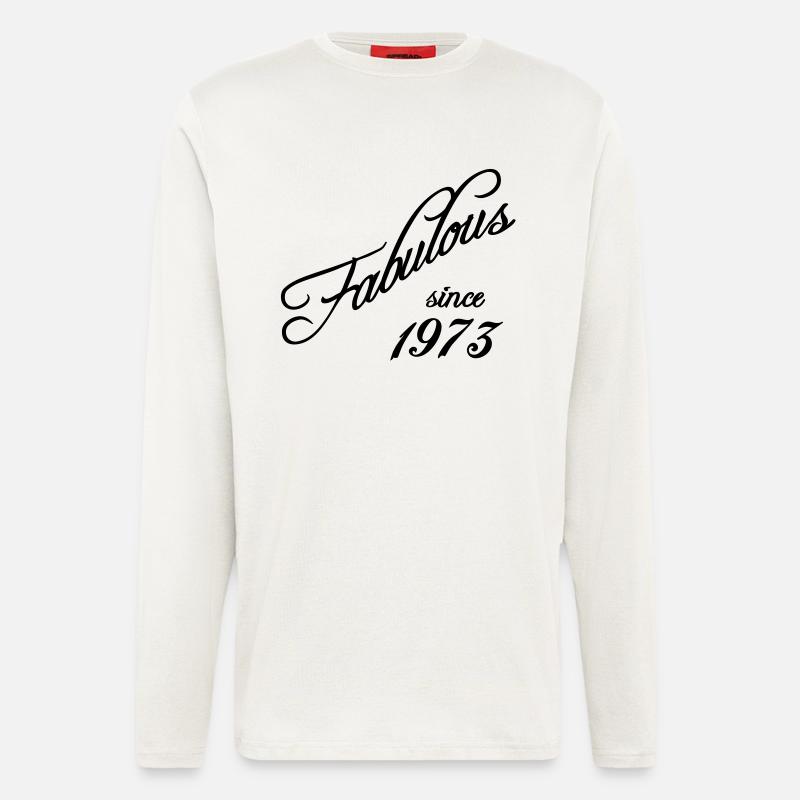 Fabulous since 1973 - Langarmshirt - made by SPREAD  - OFF WHITE