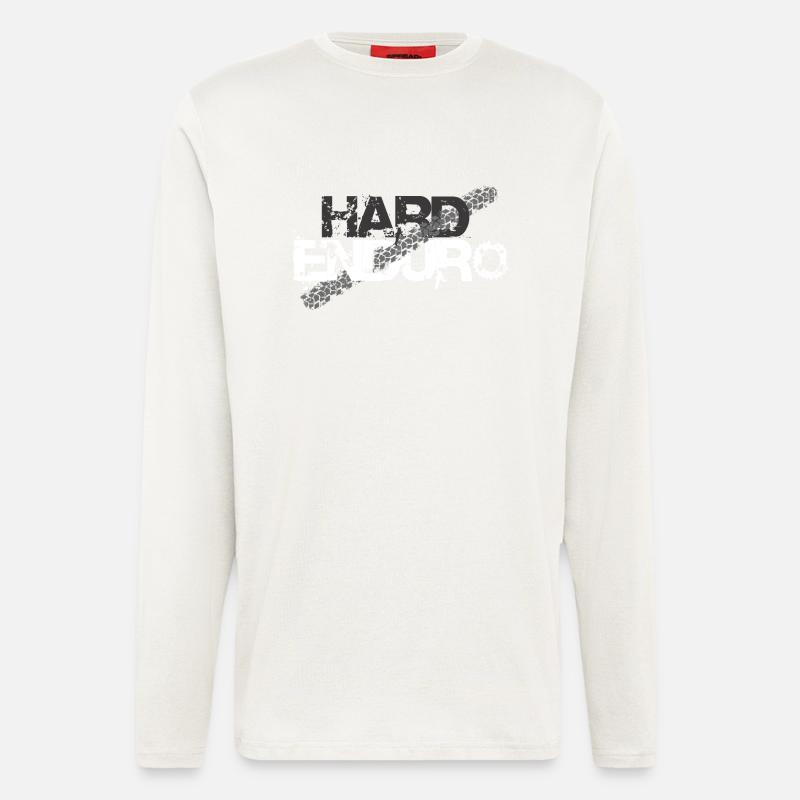 hardenduro3 - Langarmshirt - made by SPREAD - OFF WHITE