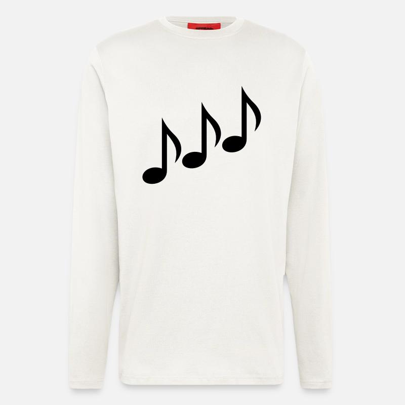 Noten - Langarmshirt - made by SPREAD  - OFF WHITE