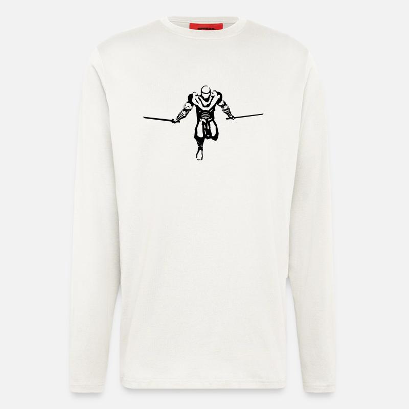 ninja - Langarmshirt - made by SPREAD  - OFF WHITE