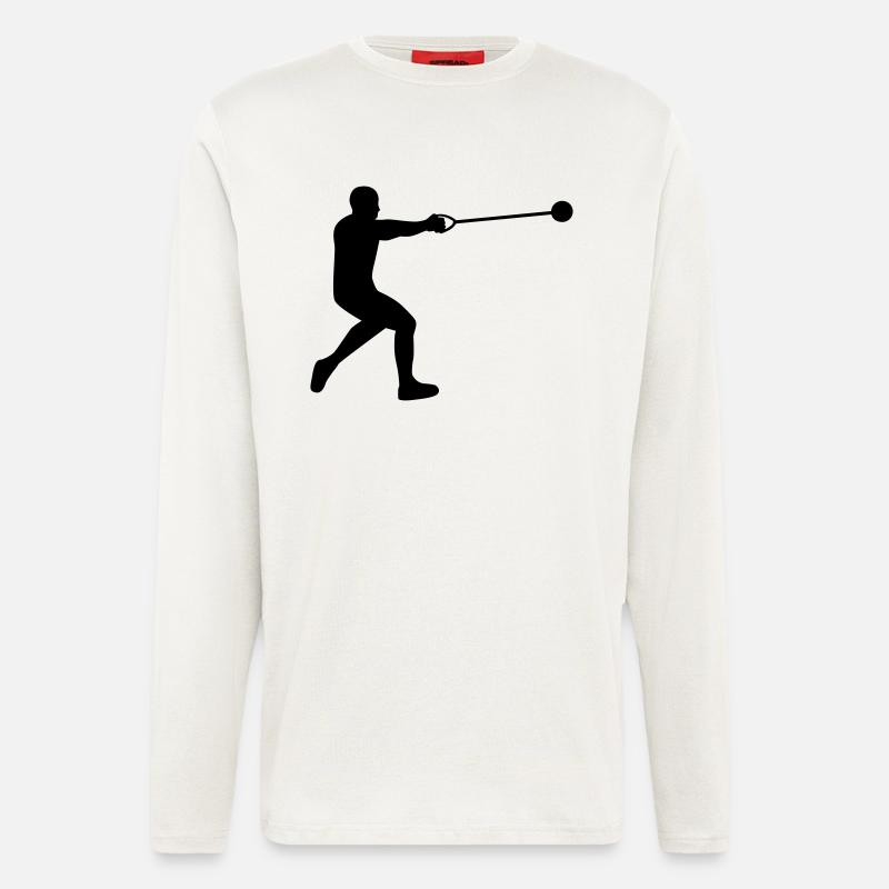 Hammerwurf - Langarmshirt - made by SPREAD  - OFF WHITE
