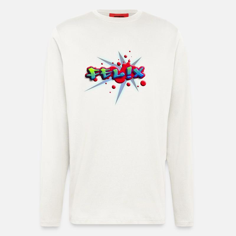 felix_c_012014 - Langarmshirt - made by SPREAD  - OFF WHITE
