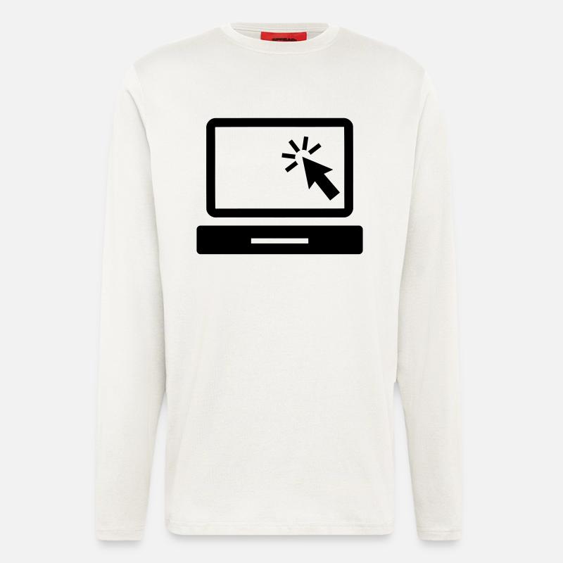 Computer - Longsleeve - made by SPREAD  - OFF WHITE