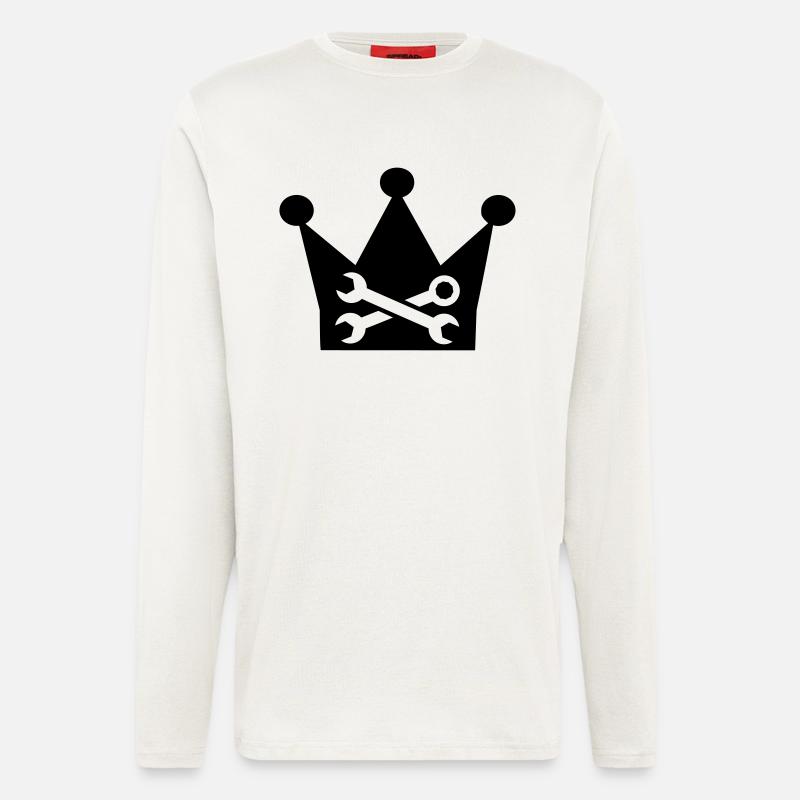 Schraubenschlüssel - Langarmshirt - made by SPREAD  - OFF WHITE