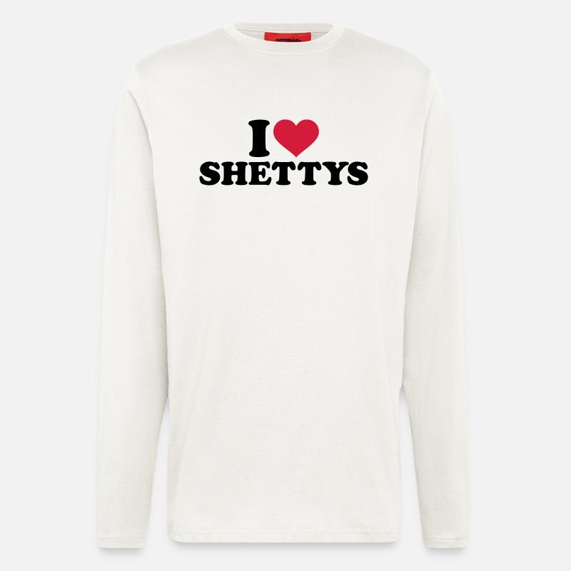 I love Shettys - Longsleeve - made by SPREAD - OFF WHITE